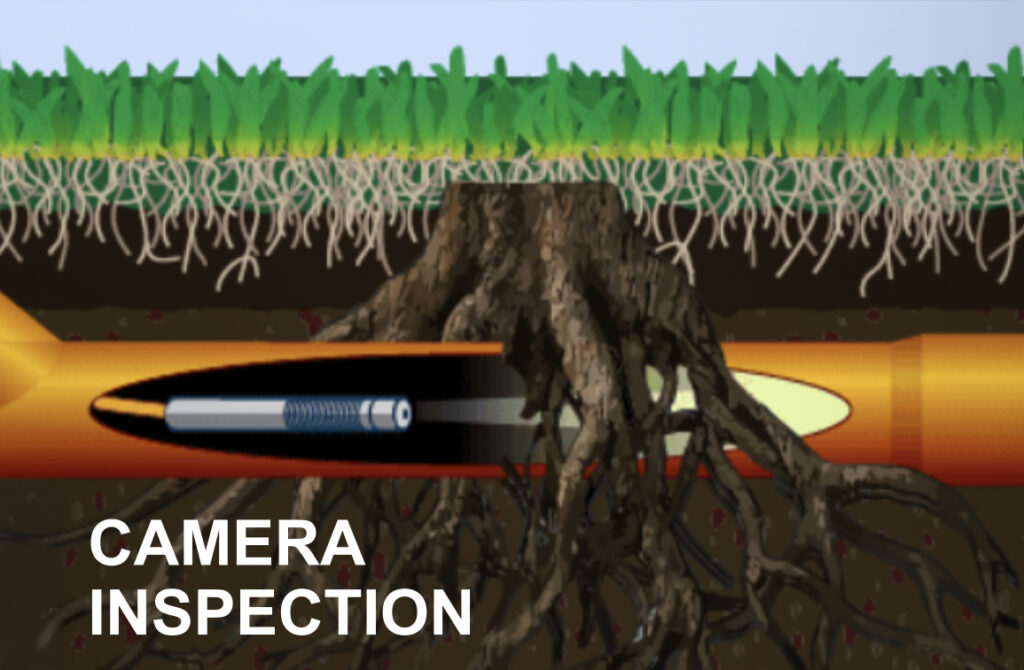 Camera inspection illustration