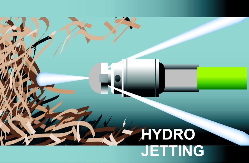Hydro-jetting system illustration